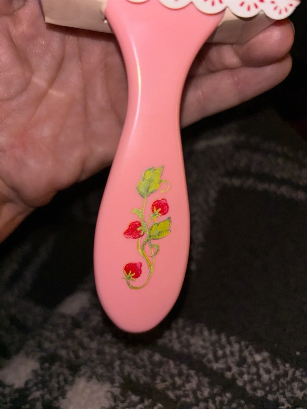 CélaVi Strawberry Shortcake Pink Paddle Hair Brush